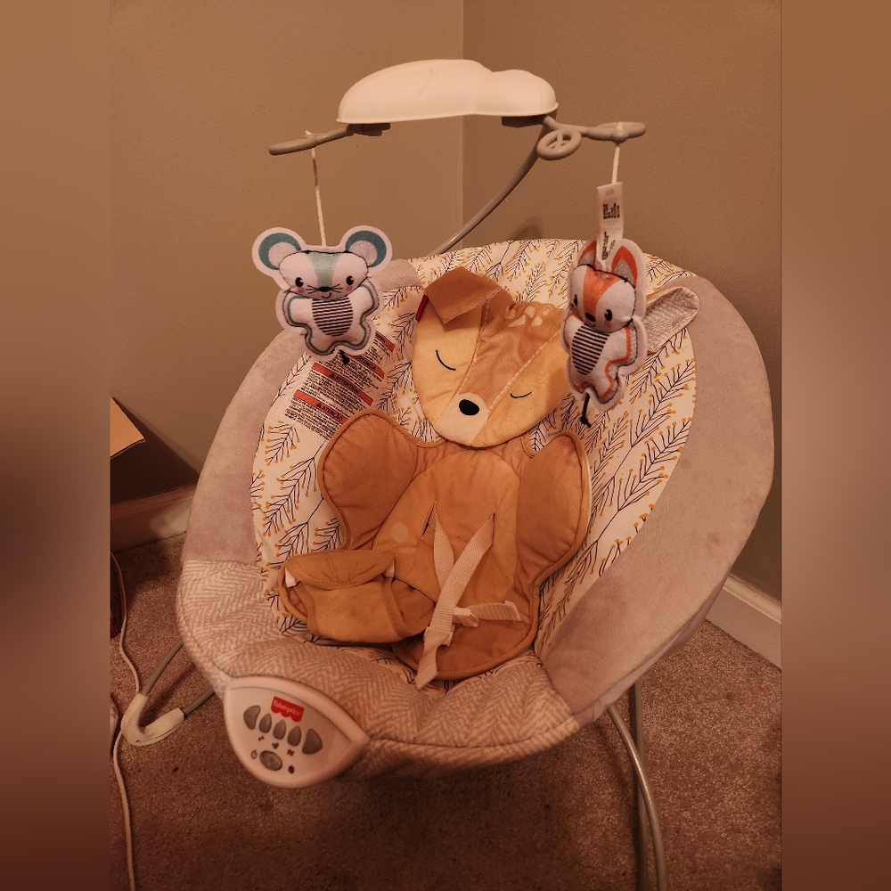 Fisher-Price Fawn Meadows Deluxe Bouncer